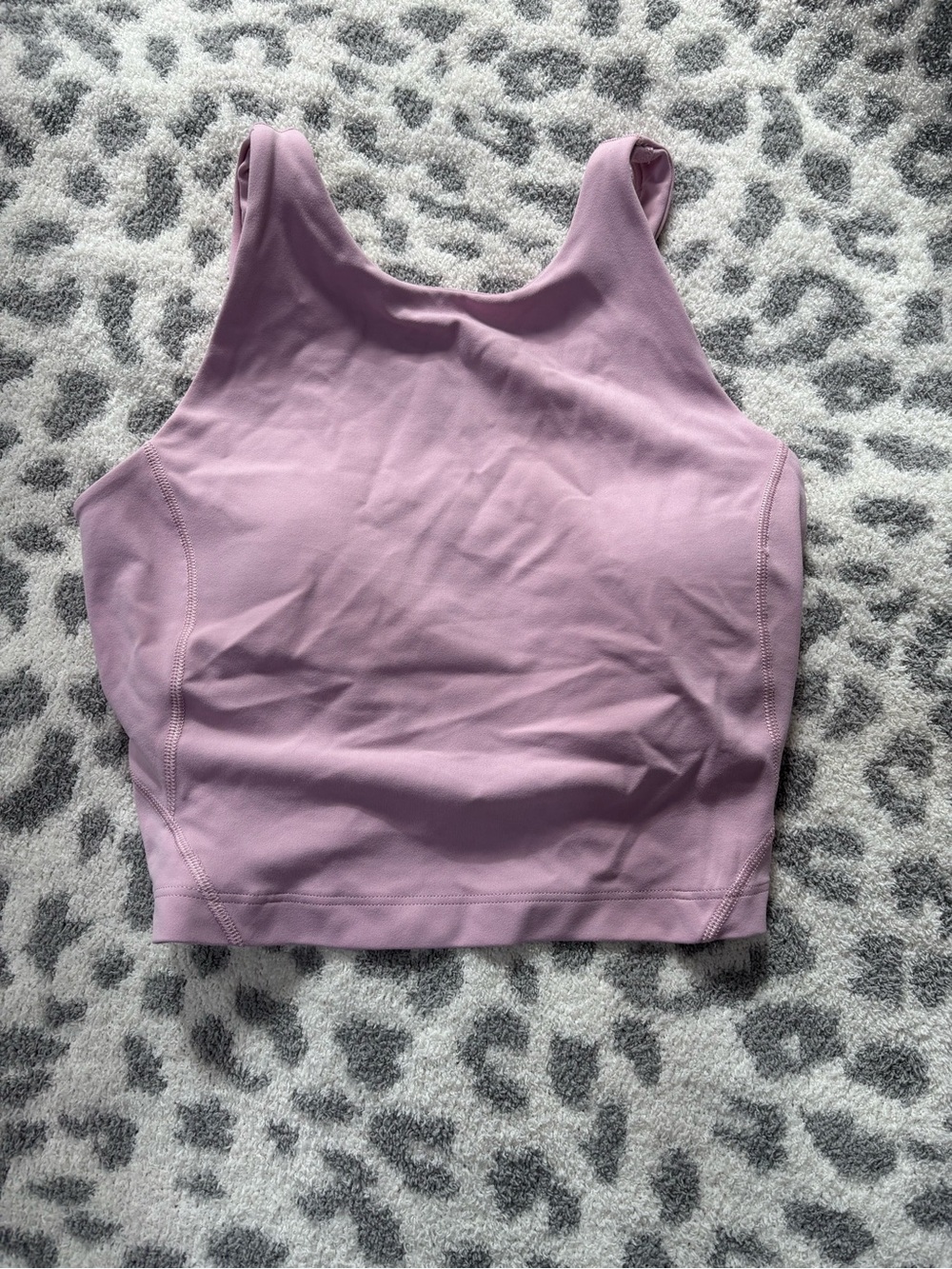 lululemon athletica Dusty Lavender Cropped Athletic Tank💜💐